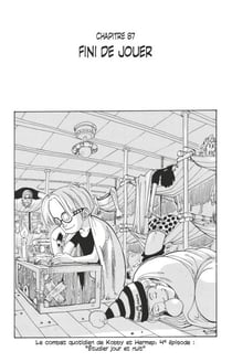 One Piece édition originale - Chapitre 87 - Fini de jouer