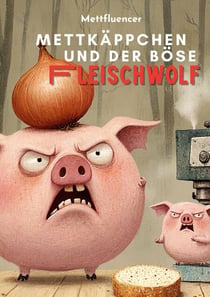 Mettkäppchen und der böse Fleischwolf - Ein satirisches Bilderbuch für Erwachsene - Fleischesser-Edition