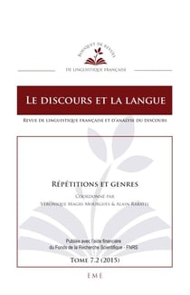 Répétitions et genres - 7.2 - 2015