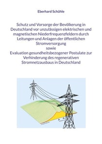 Schutz und Vorsorge der Bevölkerung in Deutschland vor unzulässigen elektrischen und magnetischen Niederfrequenzfeldern durch Leitungen und Anlagen der öffentlichen Stromversorgung sowie Evaluation gesundheitsbezogener Postulate zur Verhinderung des regen