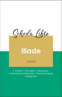 Scheda libro Iliade (analisi letteraria di riferimento e riassunto completo)