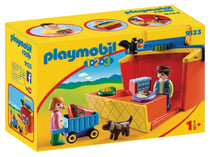Étal de marché transportable - Playmobil® - PLAYMOBIL 1.2.3 - 9123
