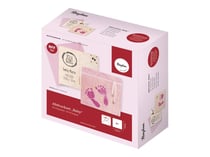 Rayher DIY Set Empreintes "Baby" - kit de travaux créatifs - rose