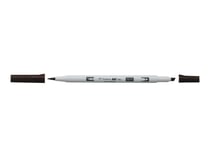 Tombow - Feutre à alcool double pointe ABT PRO - 5,5 mm - brun P879