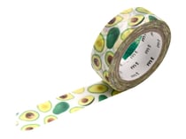 Masking tape - avocat - 15mm x 10 m