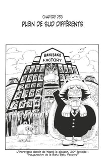 One Piece édition originale - Chapitre 258 - Plein de sud différents
