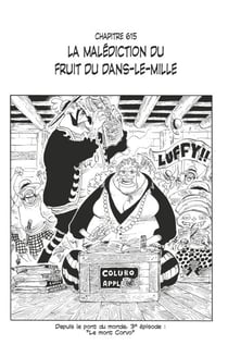 One Piece édition originale - Chapitre 615 - La malédiction du fruit dans-le-mille