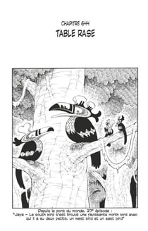 One Piece édition originale - Chapitre 644 - Table rase