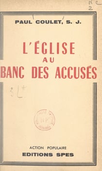 L'Église au banc des accusés
