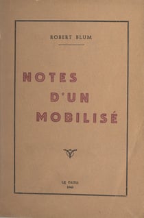 Notes d'un mobilisé
