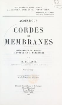 Cordes et membranes - Instruments de musique à cordes et à membranes