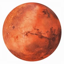 Puzzle rond 500 pièces - Space Collection - Nasa - Mars