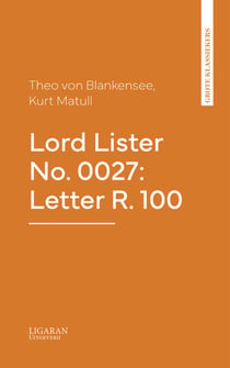 Lord Lister No. 0027: Letter R. 100