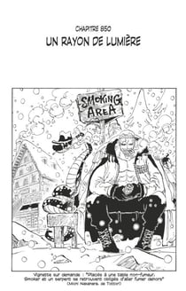 One Piece édition originale - Chapitre 850 - Un rayon de lumière