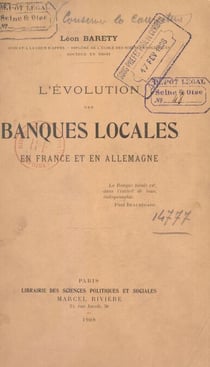 L'évolution des banques locales en France et en Allemagne