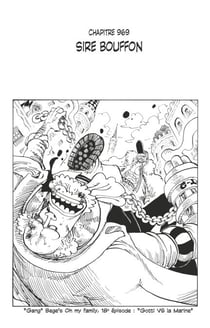 One Piece édition originale - Chapitre 969 - Sire Bouffon