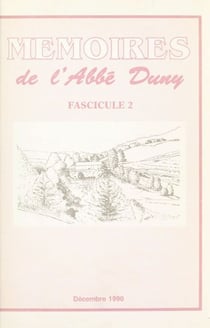 Mémoires de l'Abbé Duny