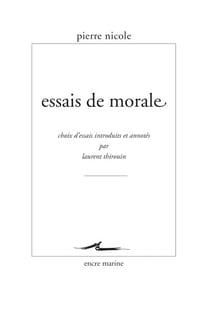 Essais de morale