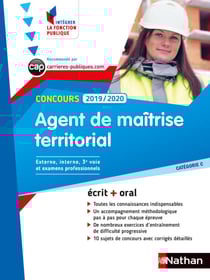Concours Agent de maîtrise territorial - catégorie C - Intégrer la fonction publique - 2019/2020 - Format : ePub 3