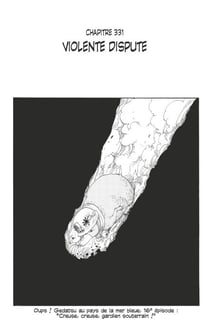 One Piece édition originale - Chapitre 331 - Violente dispute