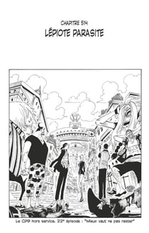 One Piece édition originale - Chapitre 514 - Lépiote parasite
