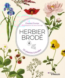 Herbier brodé - 33 plantes à broder