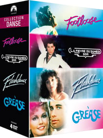 Paramount Collection Danse : Footloose + La fièvre du samedi soir + Flashdance + Grease