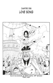 One Piece édition originale - Chapitre 298 - Love song
