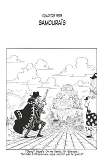 One Piece édition originale - Chapitre 959 - Samouraïs