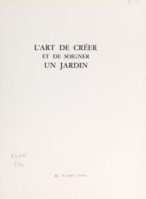 L'art de créer et de soigner un jardin