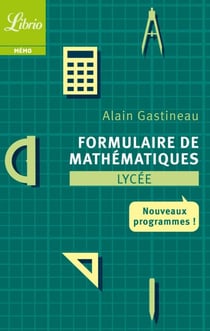 Formulaire de mathématiques - Lycée