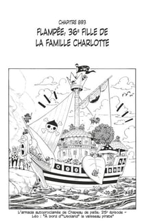 One Piece édition originale - Chapitre 893 - Flampée, 36e fille de la famille Charlotte