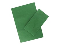 Set 2 feuilles feutrines vertes sapin - Créalia