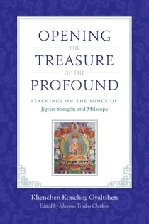 Opening the Treasure of the Profound - Teachings on the Songs of Jigten Sumgon and Milarepa