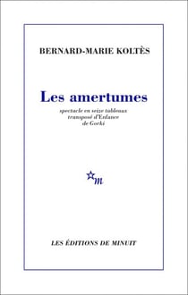 Les Amertumes - Spectacle en seize tableaux transposé d'Enfance de Gorki
