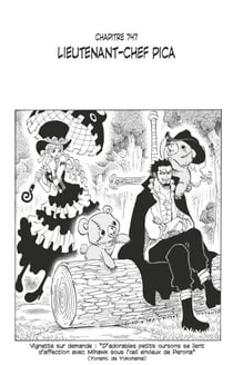One Piece édition originale - Chapitre 747 - Lieutenant-chef Pica