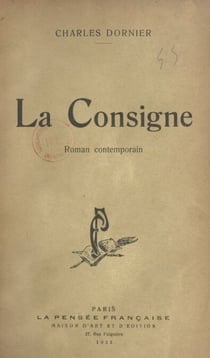 La consigne - Roman contemporain