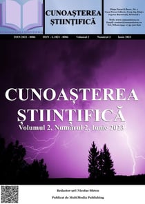Cunoa?terea ?tiin?ifica, Volumul 2, Numarul 2, Iunie 2023