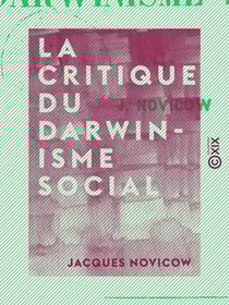 La Critique du darwinisme social