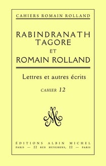 Rabindranath Tagore et Romain Rolland - Lettres et autres écrits, cahier n°12
