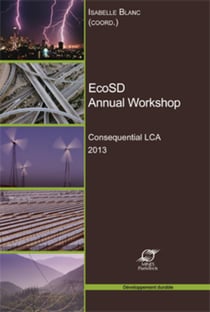 EcoSD Annual Workshop - Consequential LCA - 2013