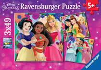 Puzzles 49 pièces - Girl Power ! - Ravensburger - 3 pièces
