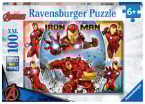 Puzzle XXL 100 pièces - Le puissant Iron Man Avengers - Ravensburger