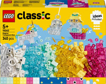 LEGO® 11040 - La boîte de briques transparentes magiques - LEGO® Classic