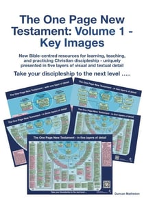 The One Page New Testament: Volume 1 - Key Images - The One Page New Testament, #1