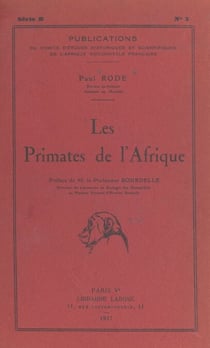 Les primates de l'Afrique