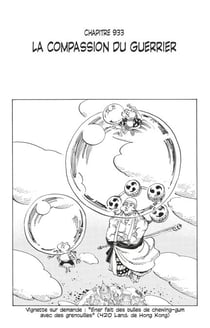 One Piece édition originale - Chapitre 933 - La compassion du guerrier