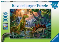 Nathan - Puzzle Enfant - Puzzle 60 p - Les dinosaures du Crétacé