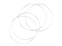 Boucles d'oreilles créoles Ø 40 mm Créalia - Argenté