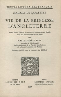 Vie de la princesse d'Angleterre